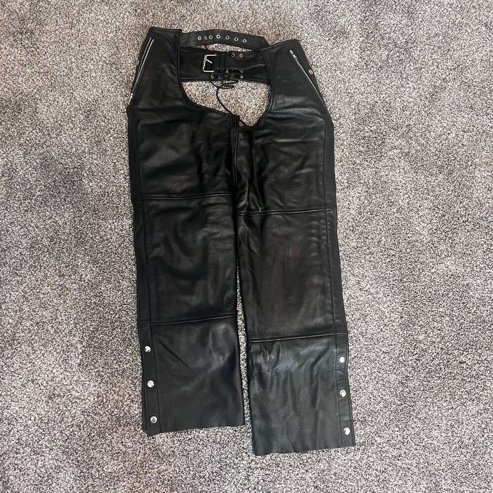 Leather Chaps Womens Size Medium